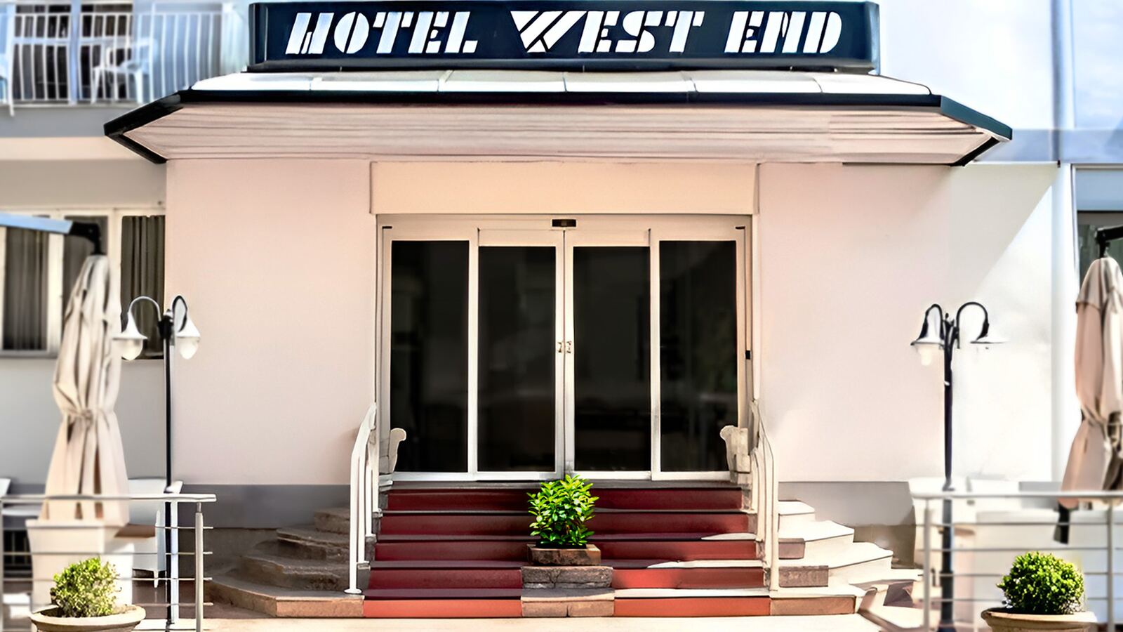 L'hôtel West End à Alassio